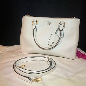 TORY BURCH Robinson Mini Double-Zip Tote Bag